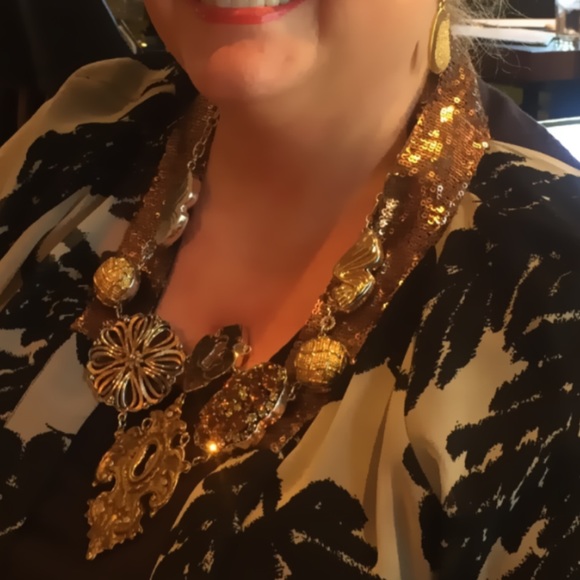 Barry Brinker citrine Topaz sterling silver necklace - Picture 17 of 17